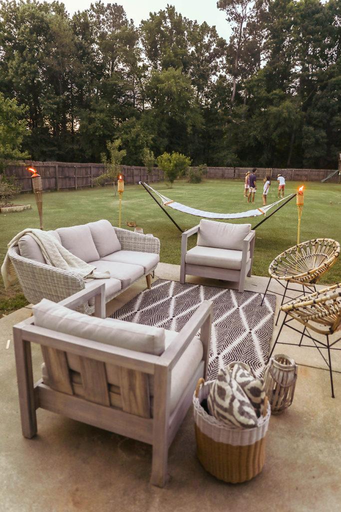 Tips for outdoor patio care + How to clean outdoor rugs. - In .