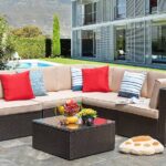 Amazon.com: Vongrasig 6 Piece Patio Furniture Set, Small Outdoor .