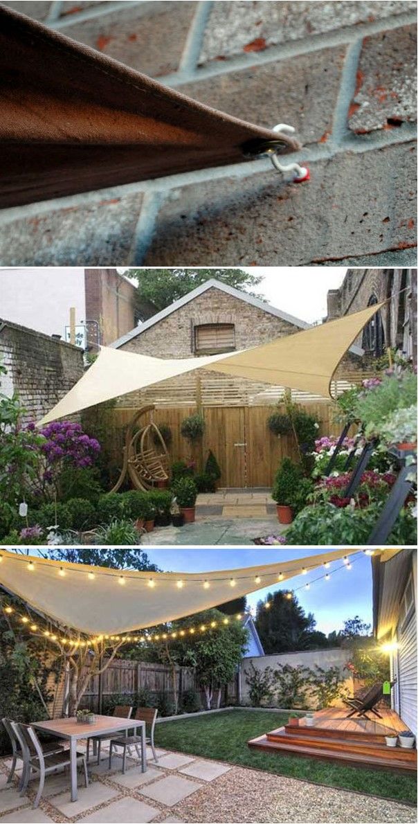 25 Easy DIY Sun Shade Ideas for your Beautiful Backyard | Backyard .