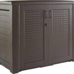 Amazon.com : Rubbermaid Decorative Outdoor Storage Cabinet (123 .