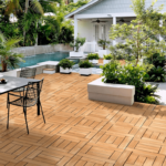 Yaheetech 27pcs Wooden Floor Tiles Patio Pavers Composite Decking .