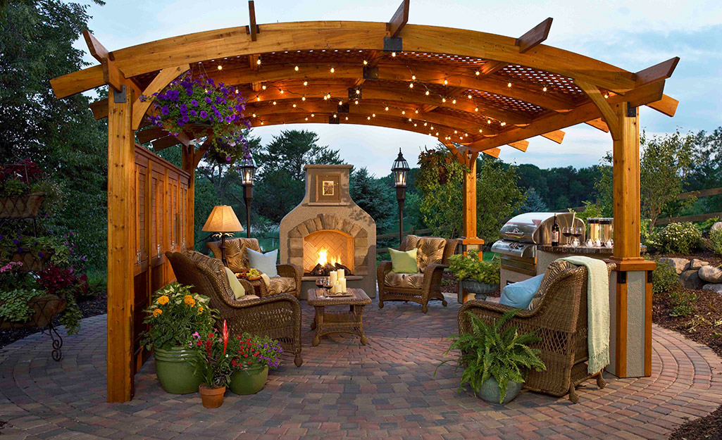 Inspirational Ideas for Pergolas in Your Backyard - The Home Dep