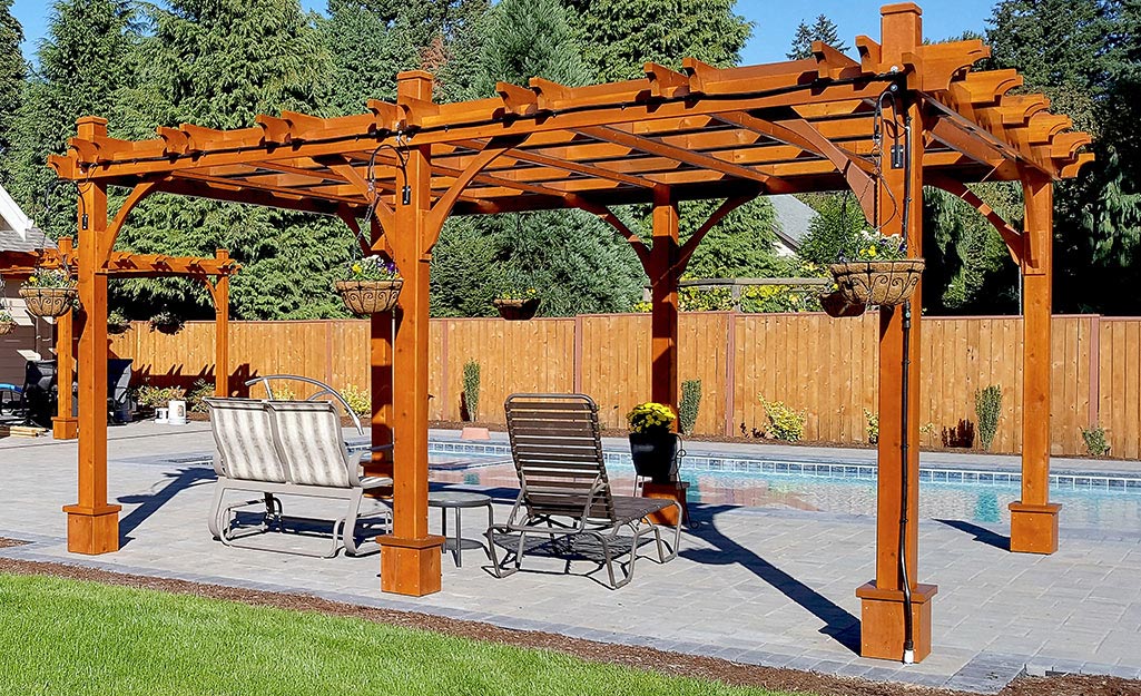 Inspirational Ideas for Pergolas in Your Backyard - The Home Dep