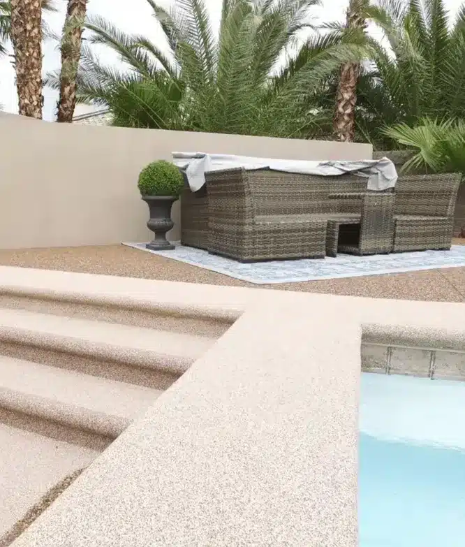 Pool Decks - Pebble Stone Coatin