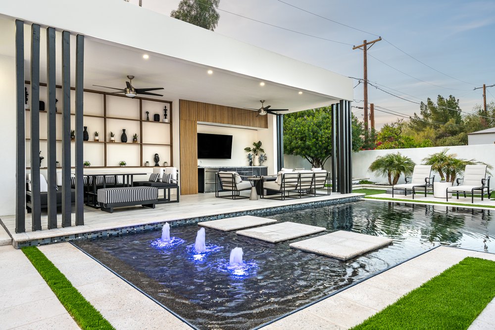 Pool Design Spotlight: Moody and Modern Project — Presidential .