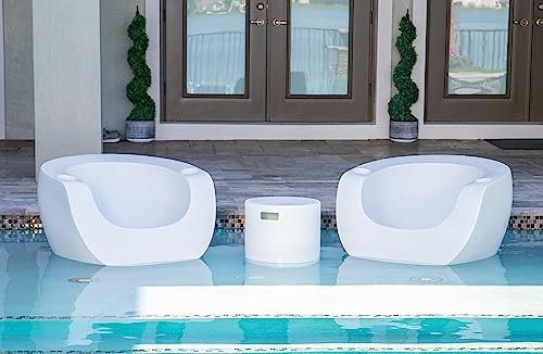 Amazon.com: REZVANI FURNITURE STUDIO Tenjam Moon Chair in Pool .