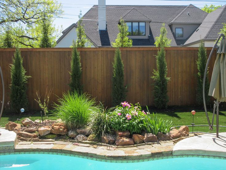 Backyard Pool Landscaping Ide