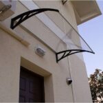 Amazon.com : GXFWJD Door Canopy Aluminum/Back Door Porch Canopy .