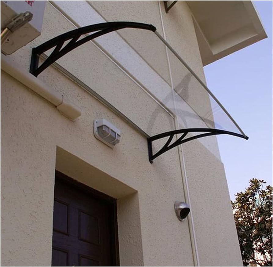 Amazon.com : GXFWJD Door Canopy Aluminum/Back Door Porch Canopy .