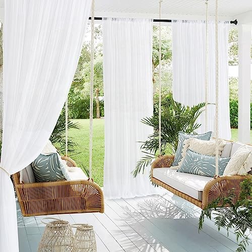 Amazon.com: NICETOWN Outdoor Mosquito Net for Patio/Porch/Canopy .