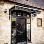 Traditional and Modern over Door Canopy Designs - Porch Cano