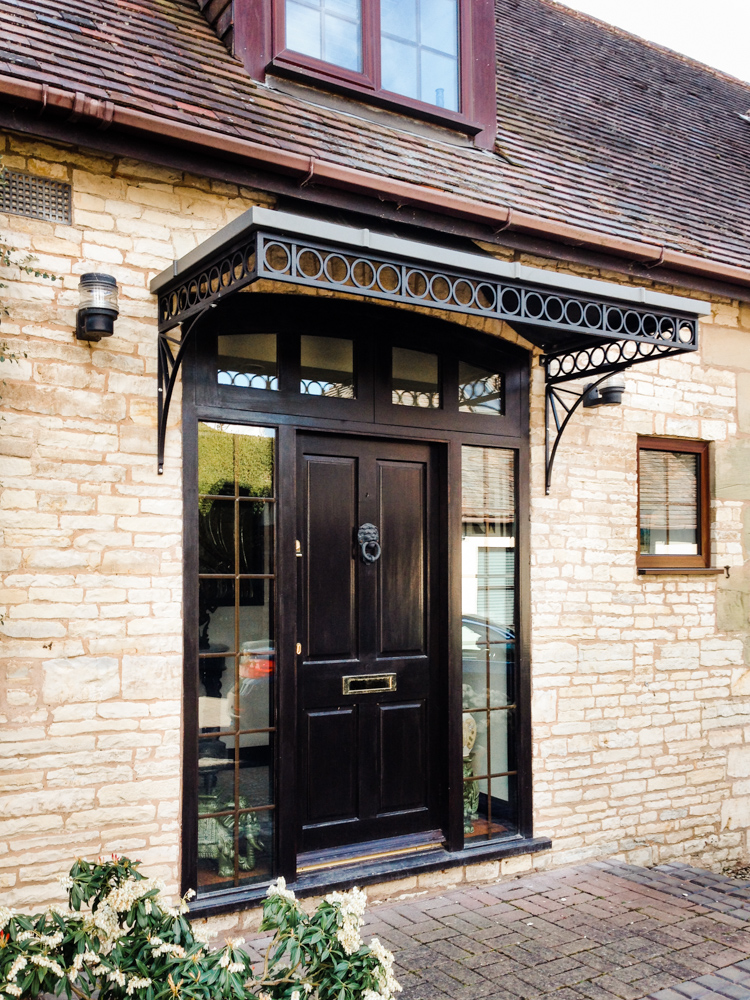 Traditional and Modern over Door Canopy Designs - Porch Cano