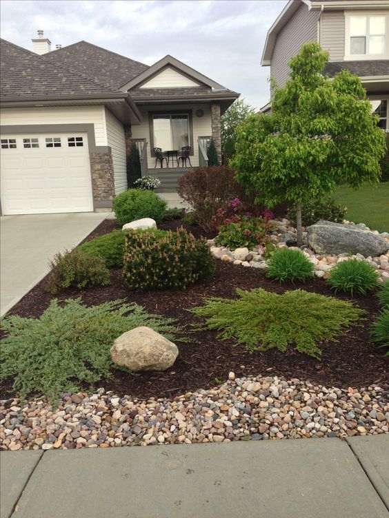 47 Cheap Landscaping Ideas For Front Yard | Small front yard .