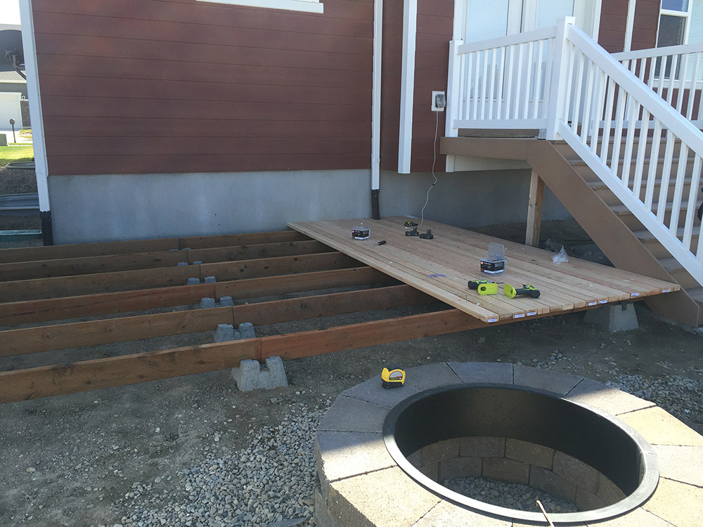 How to Build a Simple DIY Deck on a Budget - The Home Dep