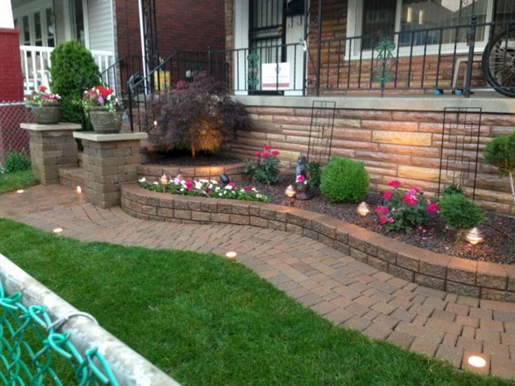 25+ Beautiful Brick Flower Bed Ideas for Front Yard Landscaping .