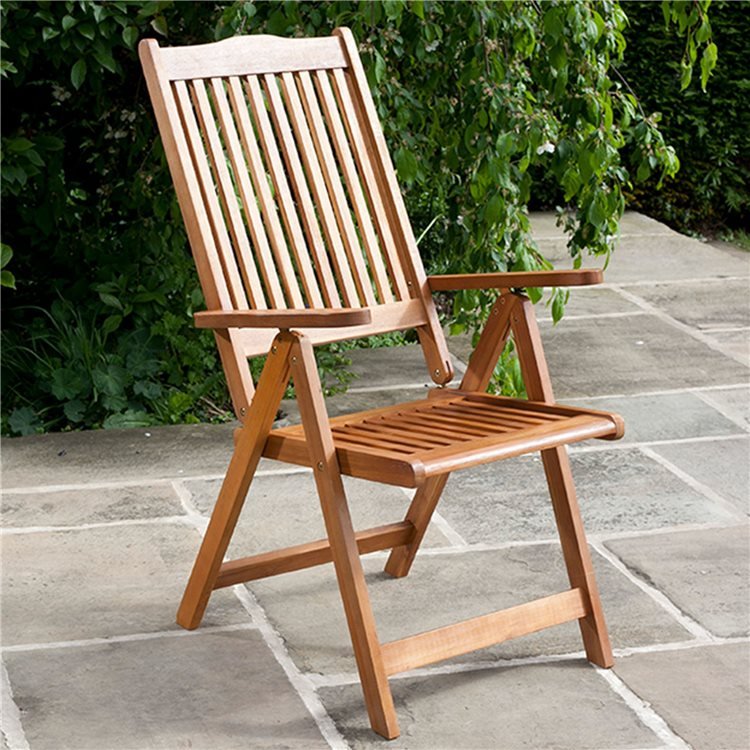 BillyOh Windsor Reclining Garden Chair | FSC Wooden Cha