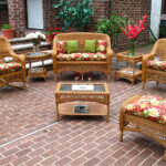 Resin Wicker Patio Furniture, Golden Honey Bel Aire - Resin Wicker .