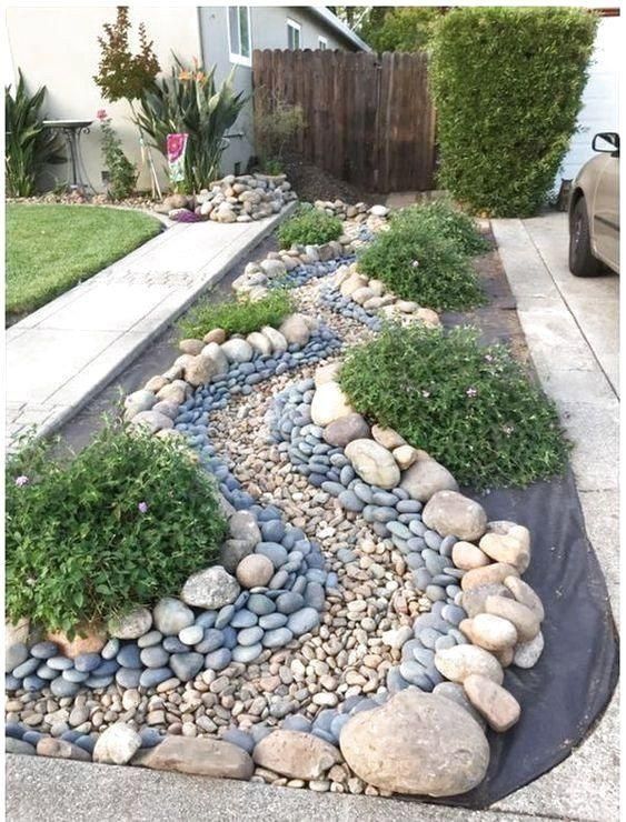 Landscaping with River Rock: Best 130 Ideas and Designs | Rock .