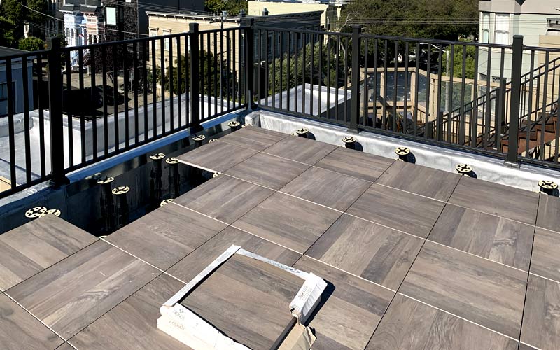 Roof Pavers | How to Build Elevated Roof Decks | Archatr