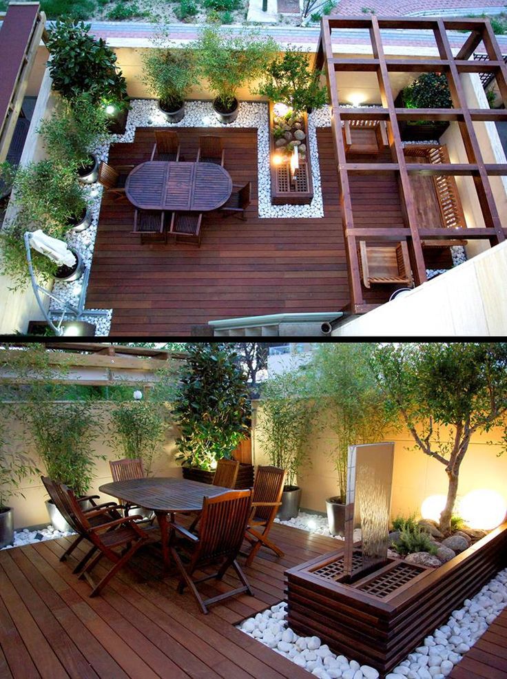 25 Inspiring Rooftop Terrace Design Ideas | Idee giardino terrazzo .