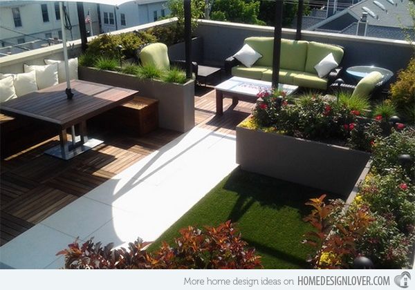 15 Modern and Contemporary Rooftop Terrace Designs | Home Design .