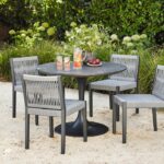 Tulip Indoor + Outdoor Round Dining Table | Williams Sono