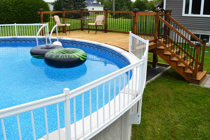 Building Above Ground Pool Decks - Design and Layout Ti