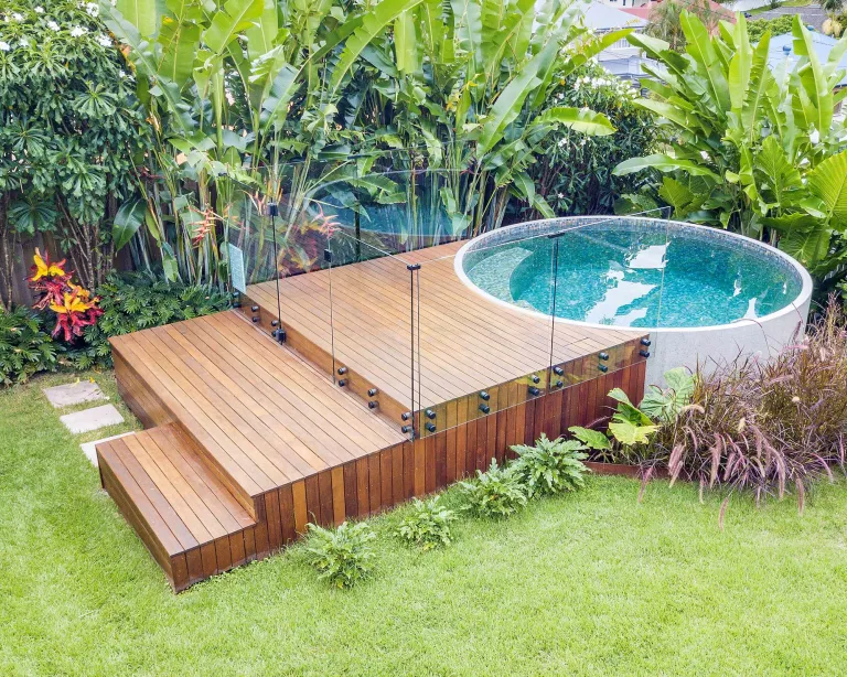 Above ground pool deck ideas: 10 setups for a chic surrounding .