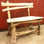 Rustic Garden bench – FreeRangeDesig