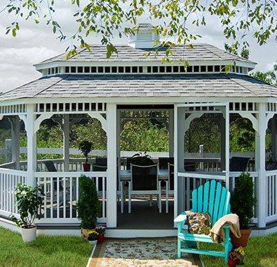 Screened in Gazebo Kits | Country Lane Gazeb