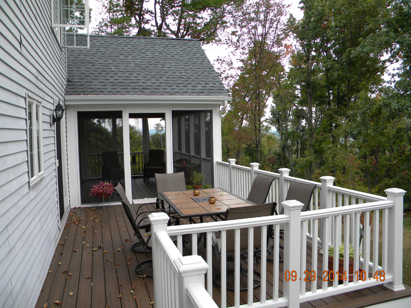 Screened-In Porch Ideas & Screened Deck Designs by Amazing Dec