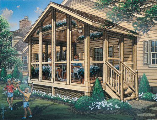 AUTUMN BREEZE SCREENED PORCH, E-PLAN – Mother Earth Ne