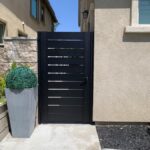 Aluminum side yard gates in Scottsdale, AZ - Alumissi