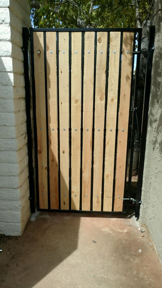 Side Yard Gates | Wood Gates | Wrought Iron Gat