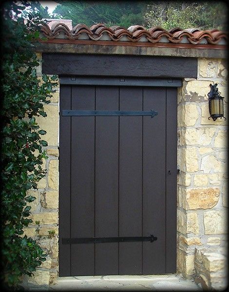 Custom Made Side Yard Gate by Adney & Sons Fine Woodworking .