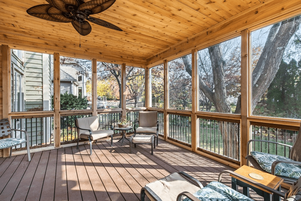 Simple Screened In Porch Ideas : r/TrendingInteri