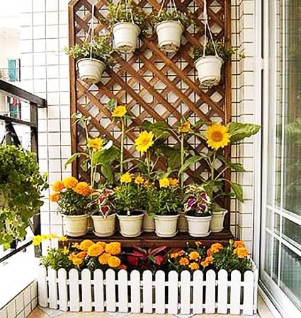 22 Smart Balcony Designs with Space Saving Furniture and Planters .