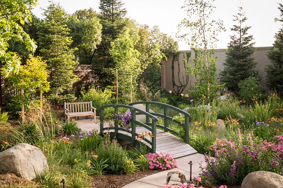 50 Dreamy and Delightful Garden Bridge Ideas | Decoi