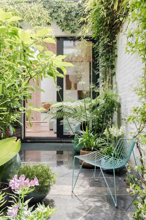 20 Tiny Courtyard Garden With Cozy Seating | Home Design And .