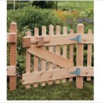 Gate PLANS Door Fence DIY Self Build Plans Garden Door Vintage .