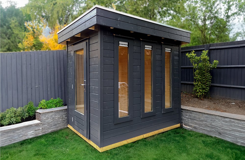 Mini Garden Office measuring 1.8m x 2.