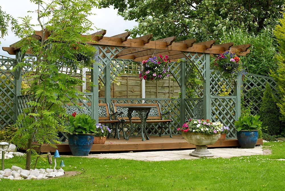 Gazebos, Pergolas, and Arbours | Jon Gower Garden Desi