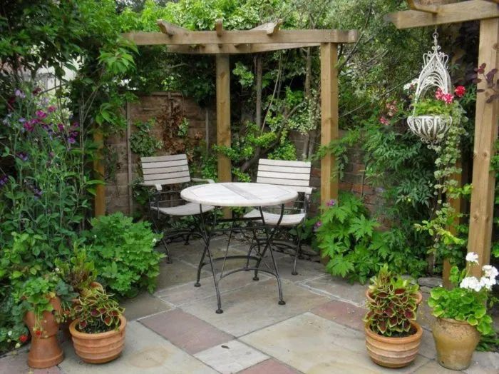 Garden with pergola - 50 ideas for your summery garden design | My .