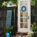 DIY Garden Shed from Upcycled Materia