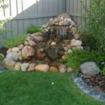 44+ Beauty Small Backyard Waterfall Design Ideas | Fountains .