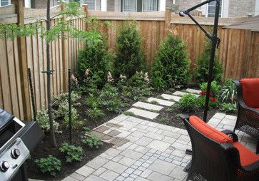 Townhouse Backyard Patio Ide