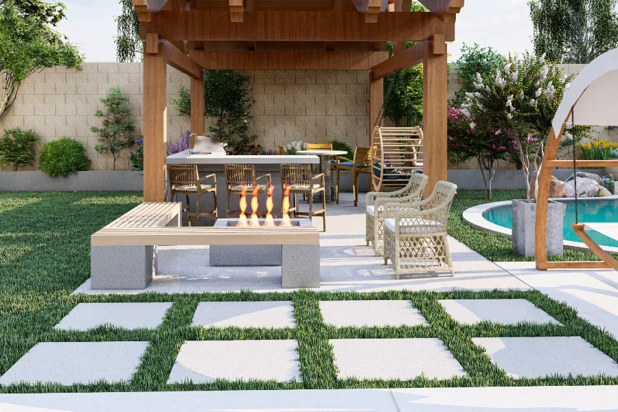 10 Townhouse Backyard Ideas | Tips for the Perfect Small Backyard .