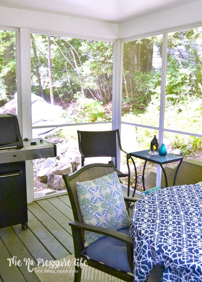 Decorating a Screened-In Porch: Our Budget Makeov