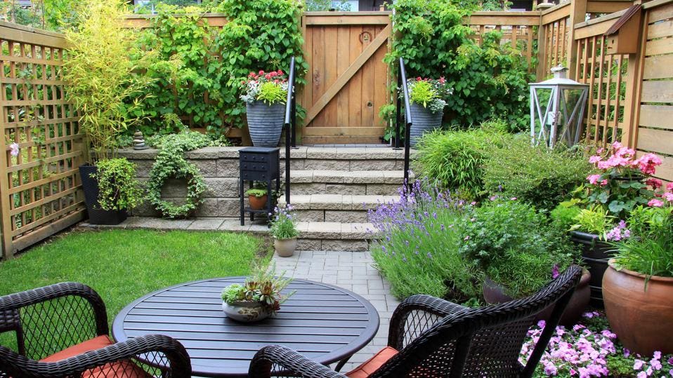 Creative Solutions for Small Outdoor
Spaces