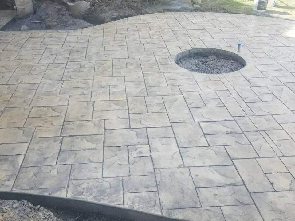 Stamped Concrete Old - Lunar Compani